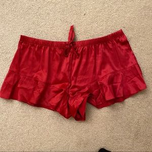 VS Red PJ shorts